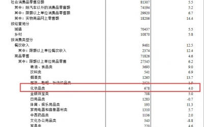 2024年1月至2月化妝品零售額創(chuàng)新高！