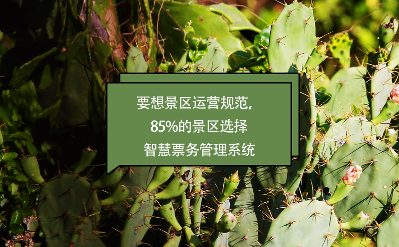 要想景區(qū)運營規(guī)范，85%的景區(qū)選擇智慧票務管理系統(tǒng)