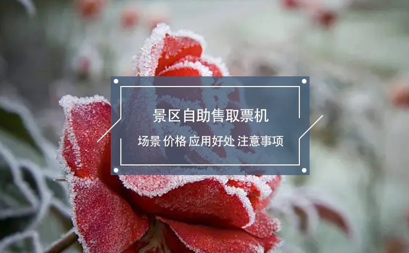 景區(qū)自助售取票機(jī)場景、價(jià)格、應(yīng)用好處、注意事項(xiàng)