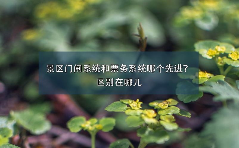 景區(qū)門閘系統(tǒng)和票務(wù)系統(tǒng)哪個先進？區(qū)別在哪兒
