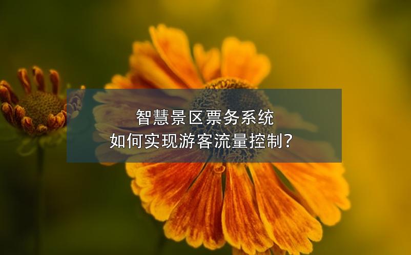 智慧景區(qū)票務(wù)系統(tǒng)如何實現(xiàn)游客流量控制？