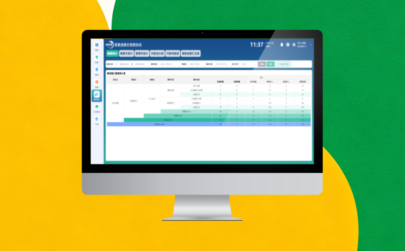 易景通智慧票務(wù)系統(tǒng):全維度的報表體系 